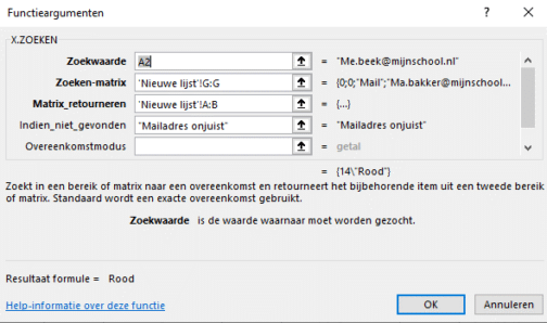 Uitgebreide zoekfunctie in Excel XZoeken AVK Training amp Coaching